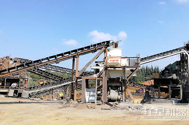 正在江苏省金湖工作的HVI制砂机 正在江苏省金湖工作的HVI制砂机